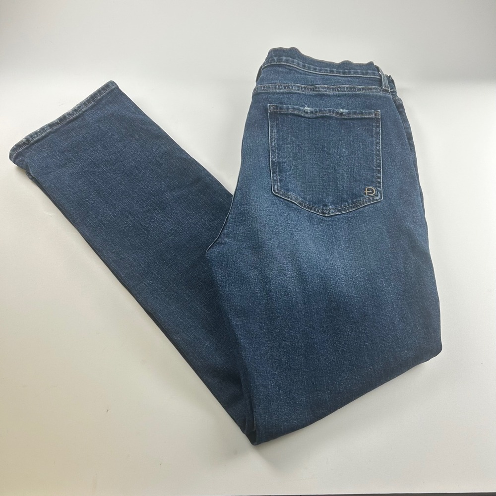 Fidelity Denim Men's 33x30 Oh Boy Boyfriend Jeans Dark Wash Stretch Relaxed Fit